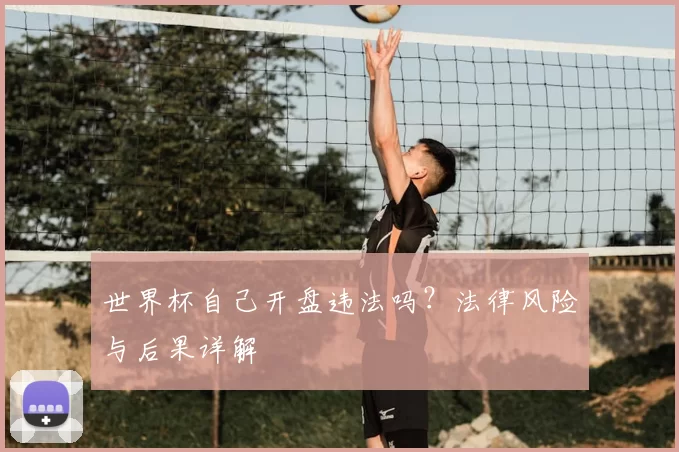 世界杯自己开盘违法吗?法律风险与后果详解