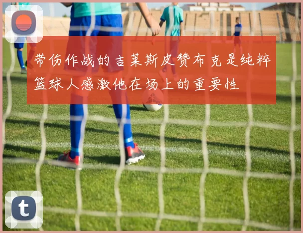 带伤作战的吉莱斯皮赞布克是纯粹篮球人感激他在场上的重要性